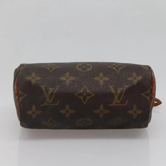 LOUIS VUITTON Monogram Mini Speedy Hand Bag M41534 LV Auth 130926 - Picture 8 of 16